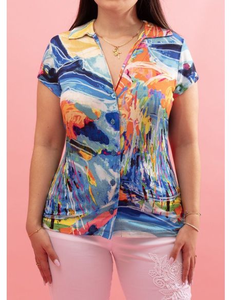 Maloka Ishani Shirt - Women's Shirts with Sea Charm | Faroma