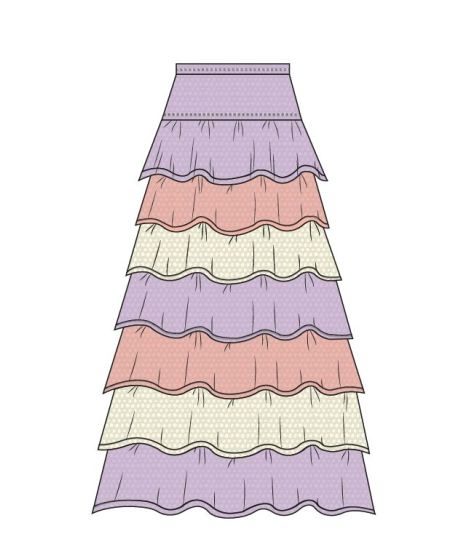 Paul Brial Zephir Skirt - Light Women's Party Skirts | Faroma 2