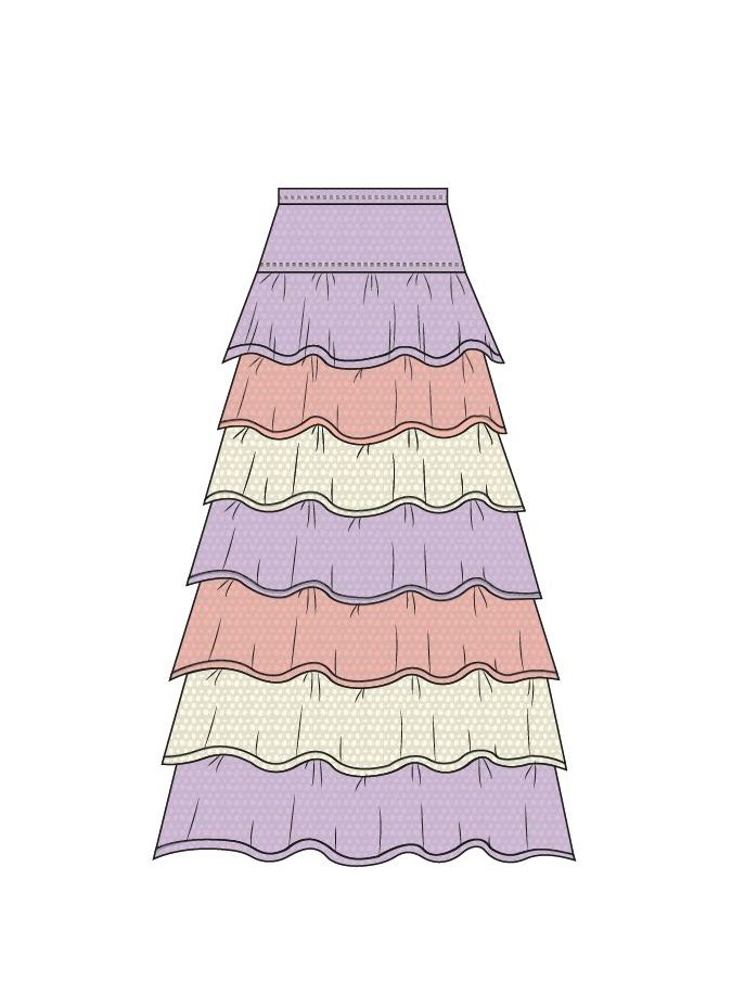 Paul Brial Zephir Skirt - Light Women's Party Skirts | Faroma
