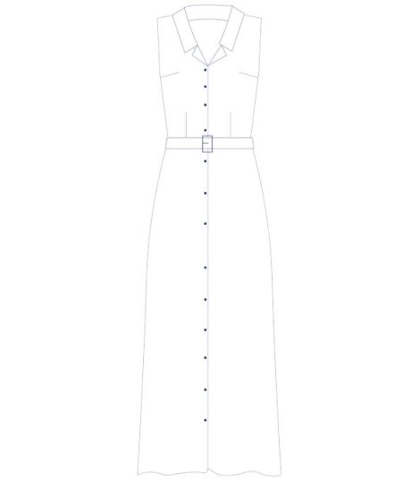 Vestido Camomille Noir Paul Brial - Vestidos Florais em Preto | Faroma 2