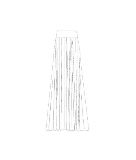 Paul Brial Soleil Skirt - Women's Skirts with Botanical Prints | Faroma 2