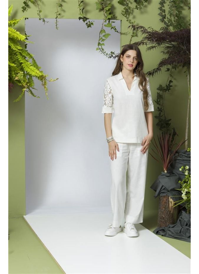 Maloka Pembe Off-White - Luminous Women's Fashion | Faroma