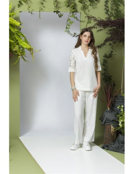 Maloka Pembe Off-White - Luminous Women's Fashion | Faroma