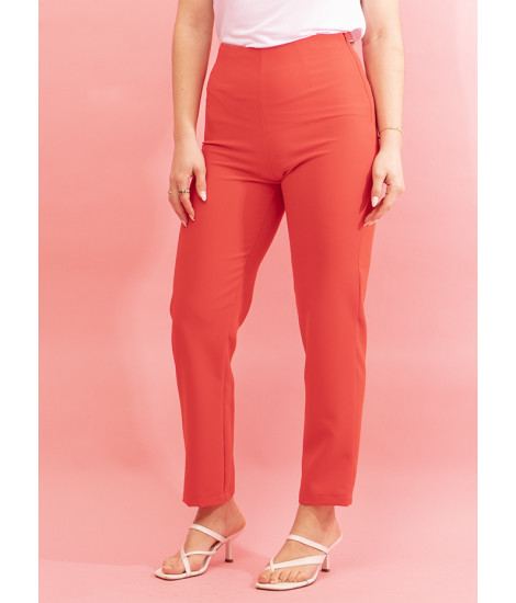 Twill trousers with a side zip Miss 2