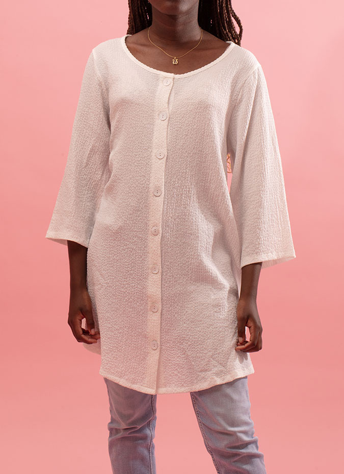Fluid jacket with 3/4 sleeve Narquois
