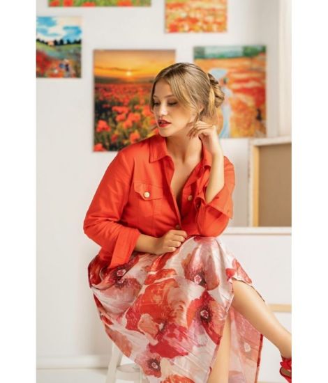 Paul Brial Cezanne Skirt - Artistic Women's Skirts | Faroma